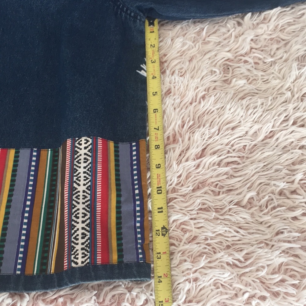 🦊VTG button down soft denim boho jacket - Picture 11 of 11